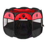 Portable Folding Pet Carrier Tent Octagon Fence - Pup Buddy