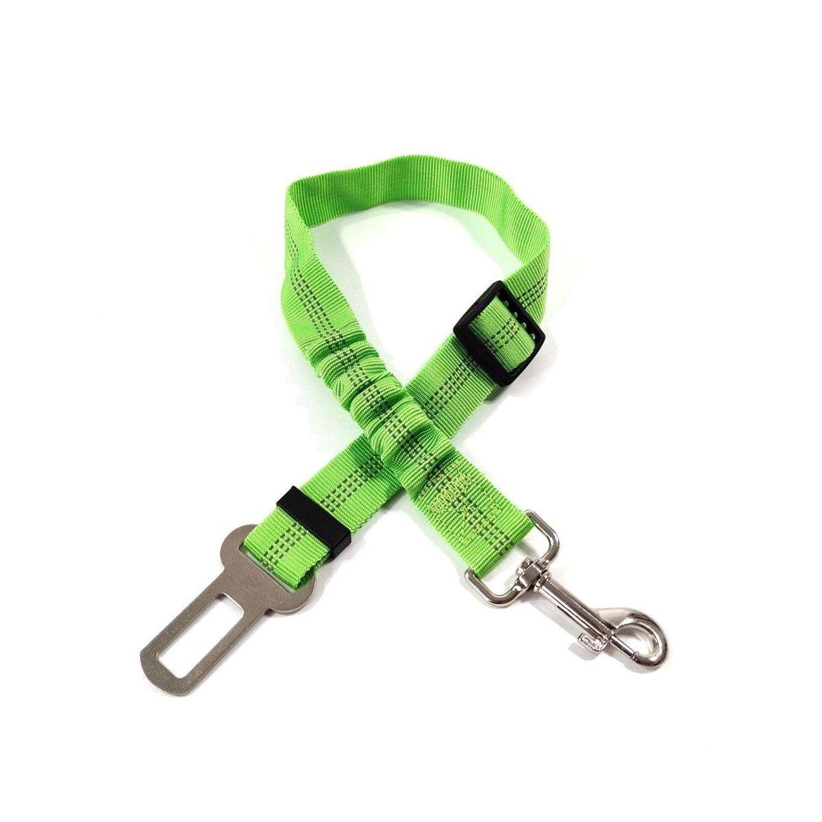 Durable Nylon Reflective Bungee Seat Belt For Car Safety - Pup Buddy