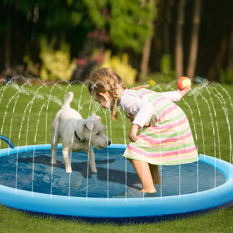 PupSplash™ Sprinkler Pet Pool