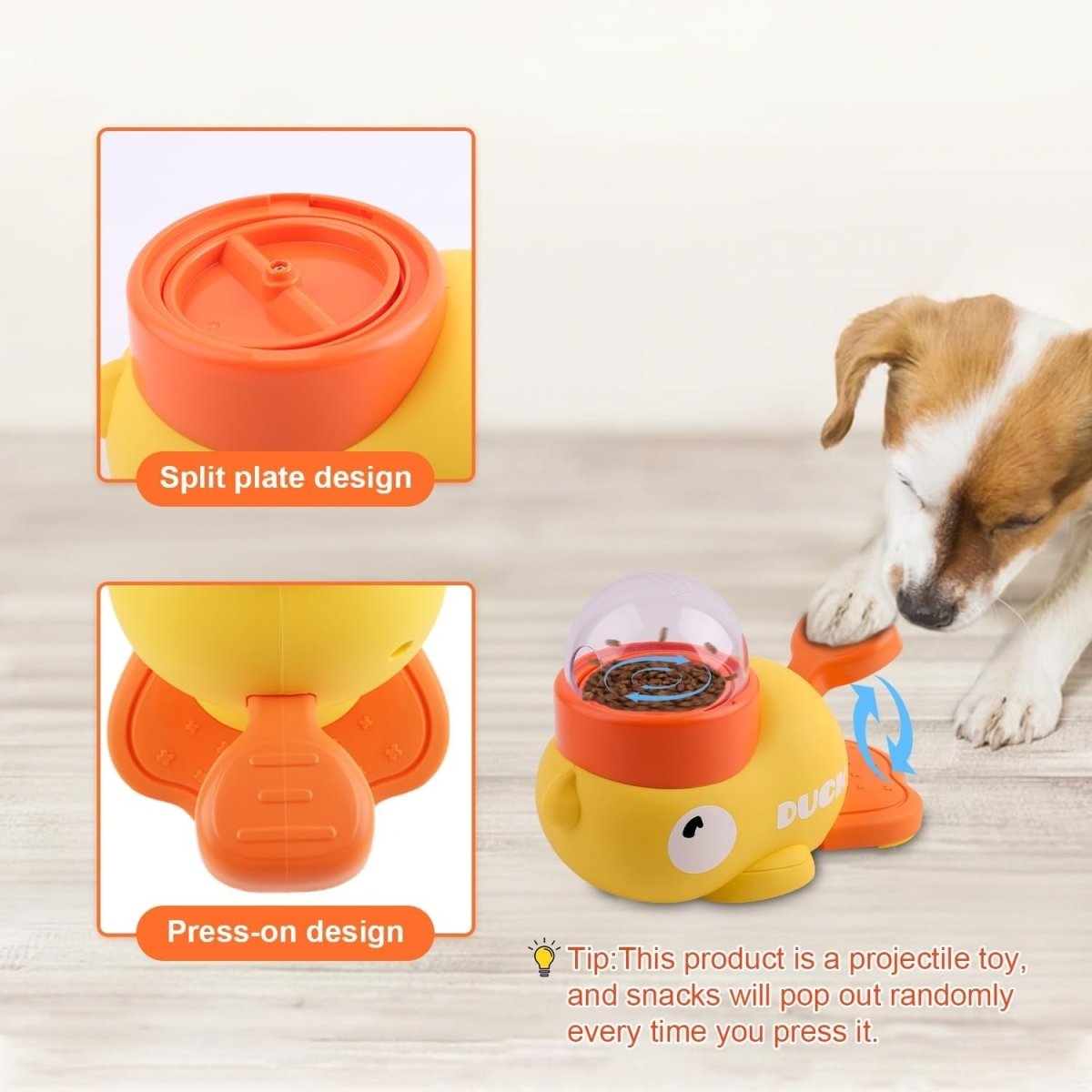 SnackQuack™ Treat Dispenser - Pup Buddy