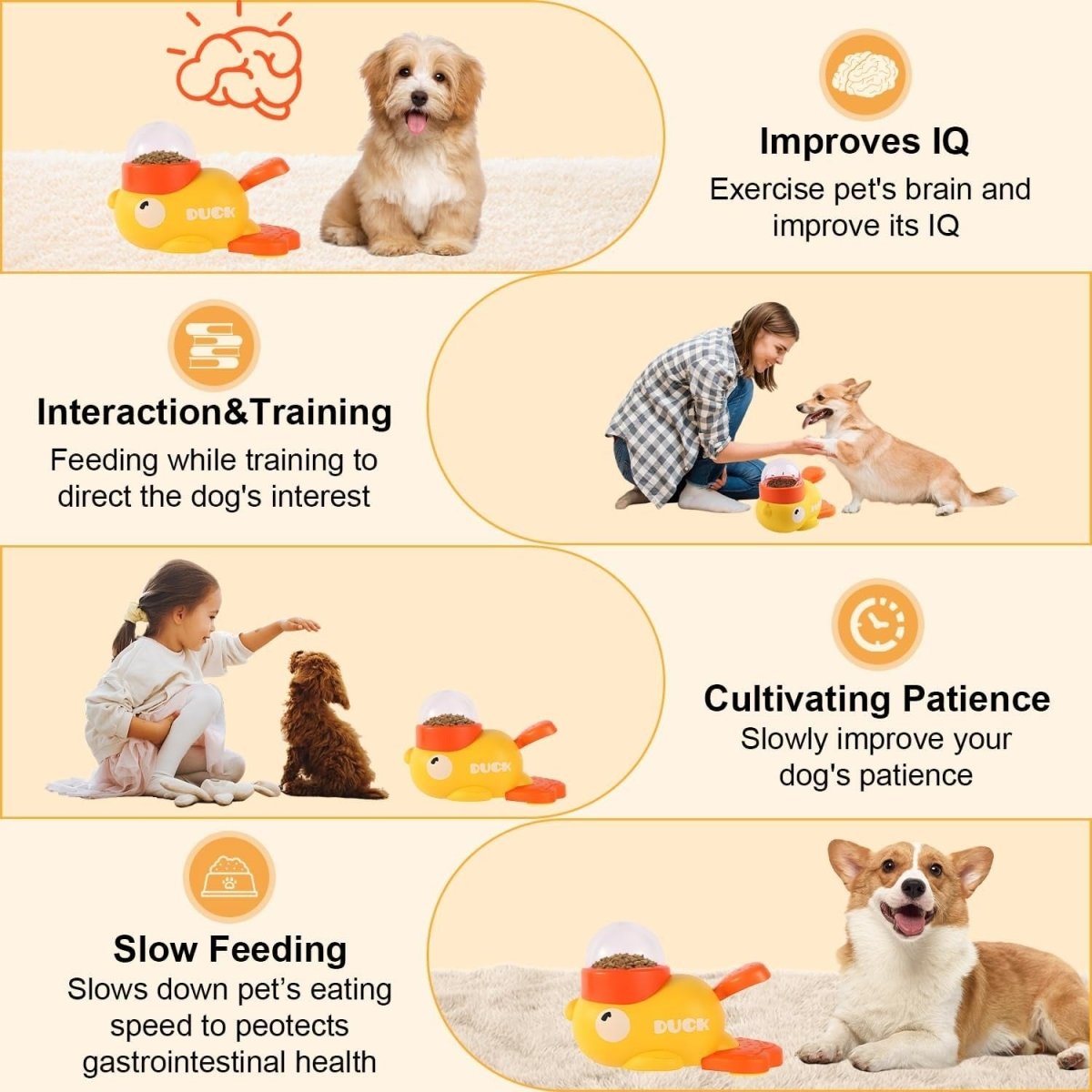 SnackQuack™ Treat Dispenser - Pup Buddy