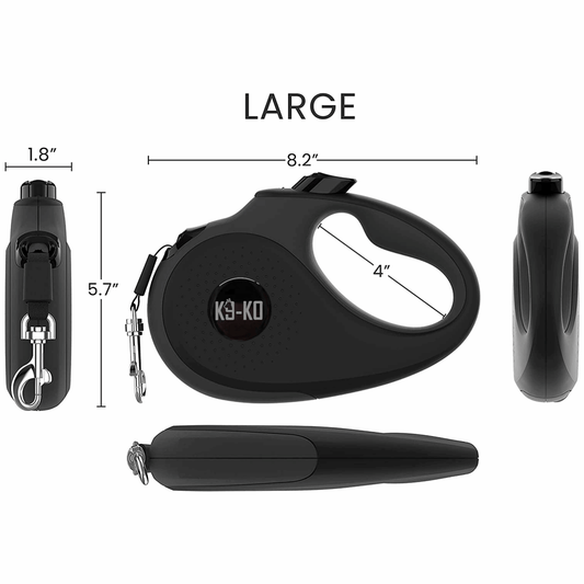 Retractable Lead - K9 - KO - Pup Buddy