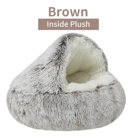 Cozy Cave Buddy™ Warm Pet Bed For Small Dogs and Cats - Pup Buddy
