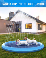 PupSplash™ Sprinkler Pet Pool - Pup Buddy