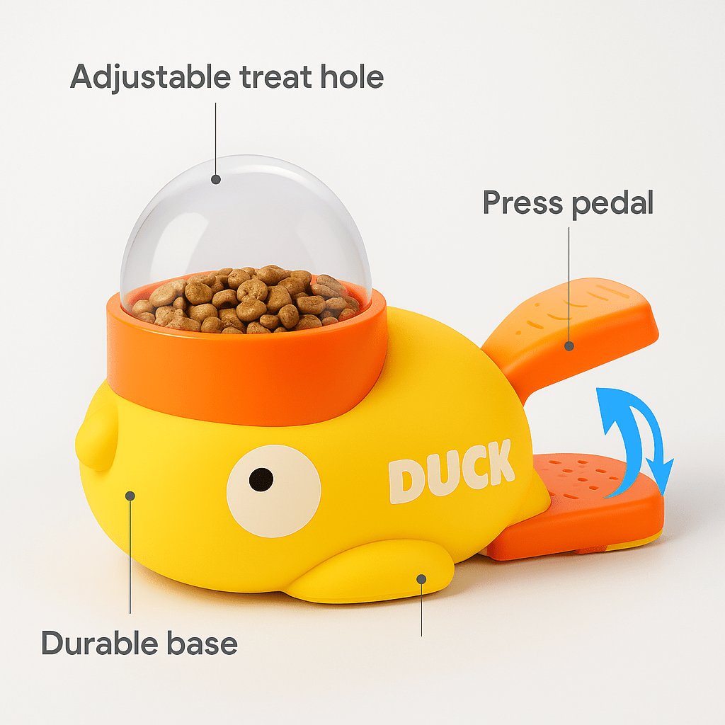 SnackQuack™ Treat Dispenser - Pup Buddy