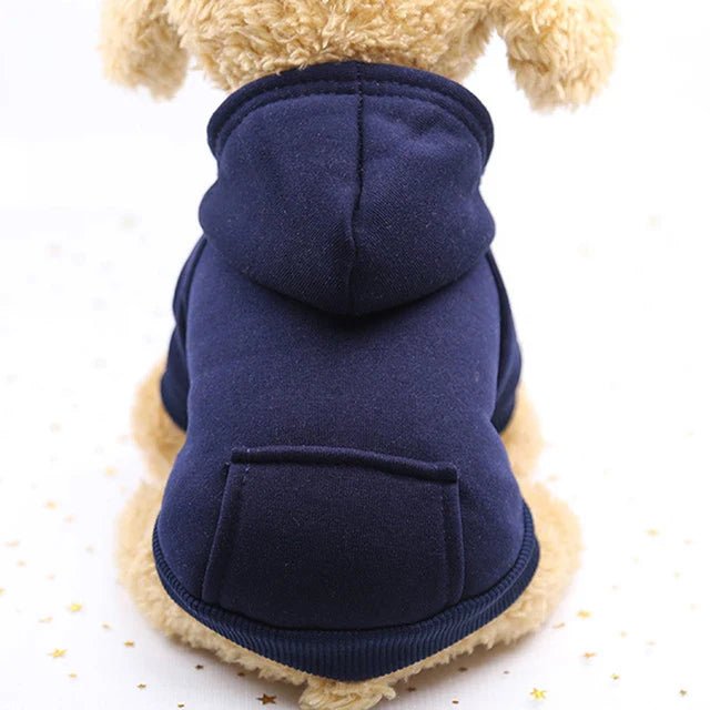 Dog Fleece Sweater Warm Dog Clothes Hoodie - Pup Buddy