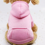 Dog Fleece Sweater Warm Dog Clothes Hoodie - Pup Buddy