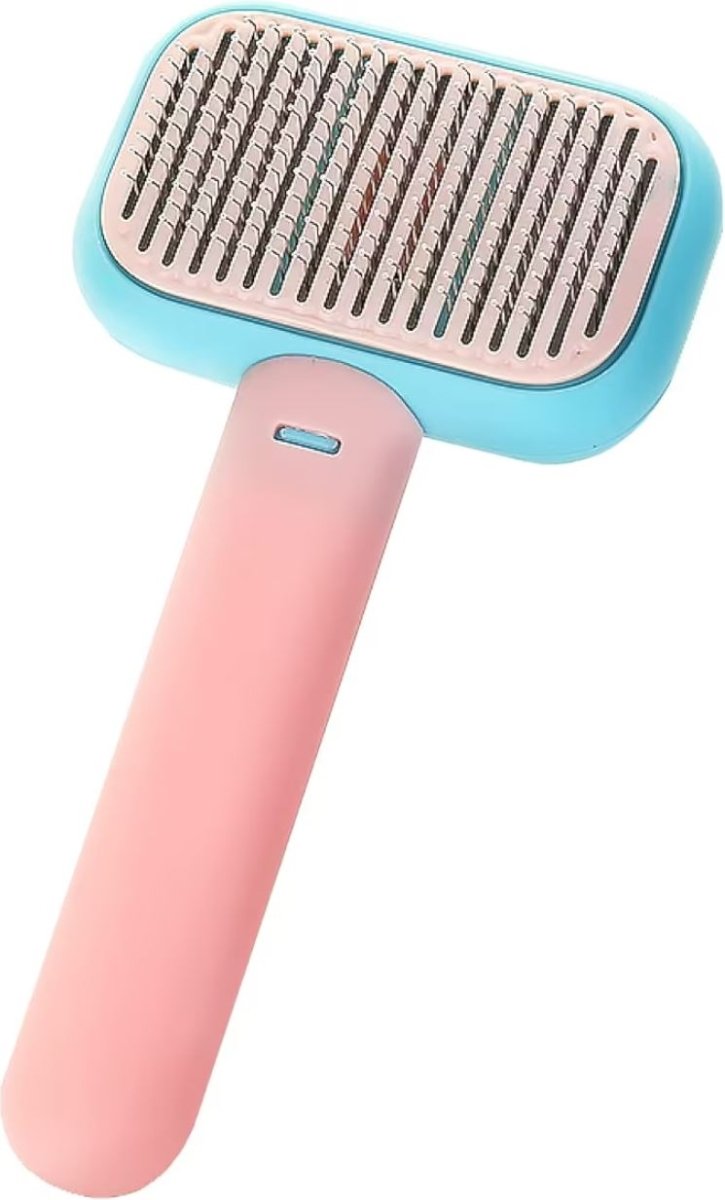 Cute Pet Grooming Brush Stainless Steel - Pup Buddy