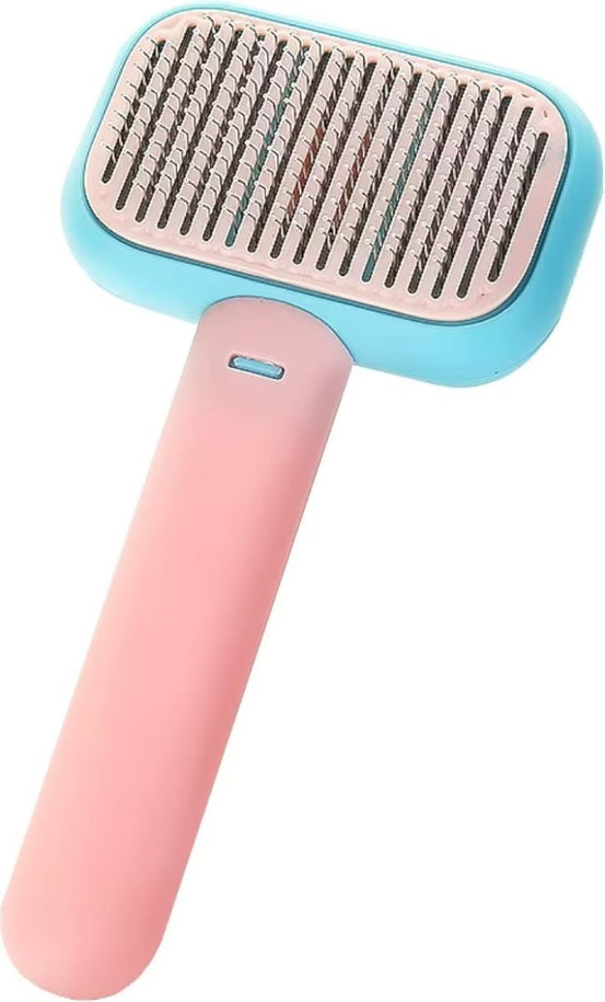 Cute Pet Grooming Brush Stainless Steel - Pup Buddy