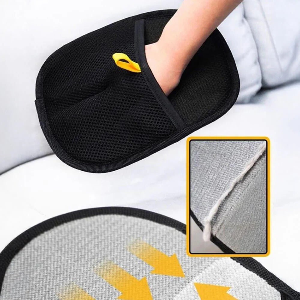 Pet Hair Removal Glove with Dual‑Sided Electrostatic Bristles - Pup Buddy