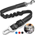 Durable Nylon Reflective Bungee Seat Belt For Car Safety - Pup Buddy