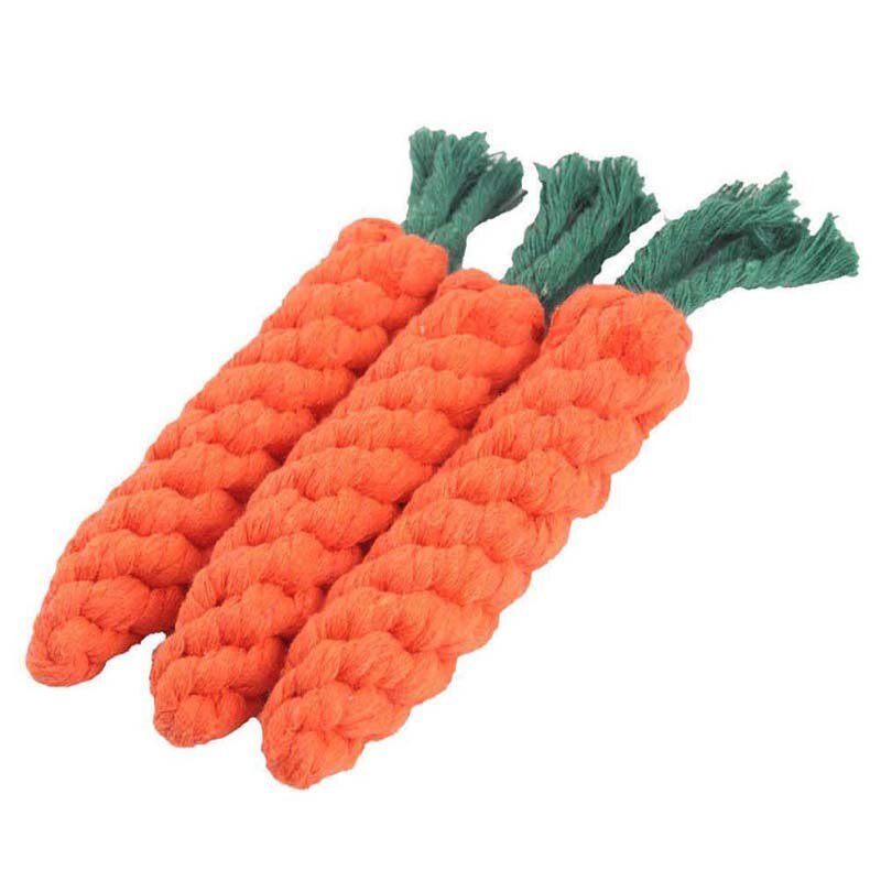 Carrot Rope Toy - Pup Buddy